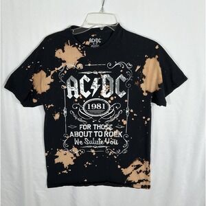 AC/DC 2019 T-shirt women's medium Rock Music Band‎ Tshirt